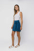 Winona-Tie Front Skirt
